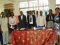 Cross Section of Staff with the staff of Office